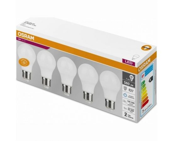 Светодиодная лампа Osram LVCLA60 7SW/865 230V E27 2X5 RU 4058075577688 – изображение 2