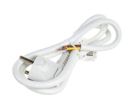 Шнур Atlantic ПВС-ВП 3*1,5 S22, белый, 1,0 м 2610 – изображение 2