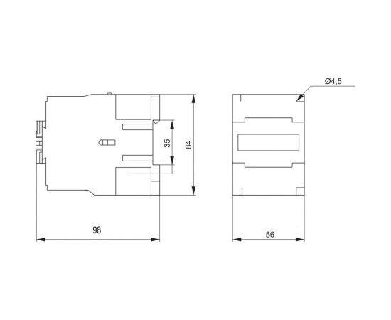 Контактор IEK КМИе-23210 32А 230В/АС3 1НО KKME21-032-230-10 – изображение 2