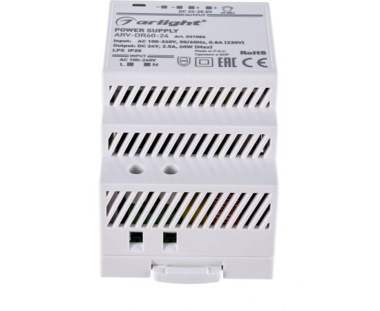 Блок питания Arlight ARV-DR60-24 031086 – изображение 2