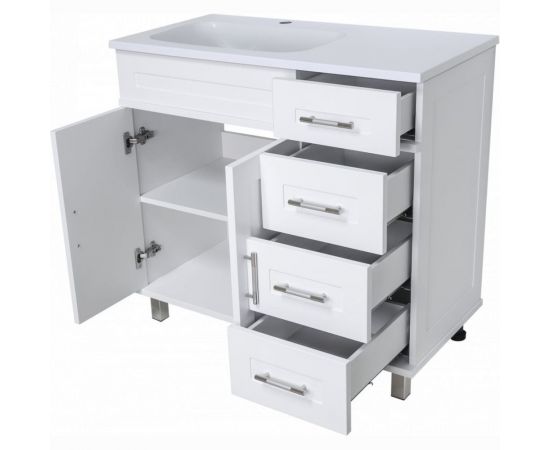 Мебельный умывальник Misty "Барселона" - 90 см левая ФР-00003411 – изображение 3