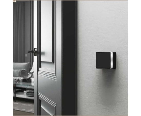 Выключатель WERKEL W5012035 одноклавишный проходной Gallant черныйхром a050978 – изображение 3