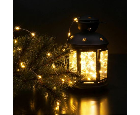 Бытовая электрическая гирлянда Eurosvet 400-009 / нить / теплый белый a060413 – изображение 4