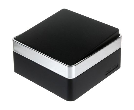 Выключатель WERKEL W5012035 одноклавишный проходной Gallant черныйхром a050978 – изображение 4