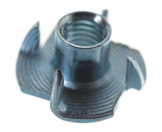 Мебельная забивная гайка Element М6 белый цинк 60 шт 307450 – изображение 4