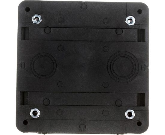 Монтажная (распределительная) коробка для видеокамер Промрукав черная 100x100x50 1шт 60-0500-9005 – изображение 4