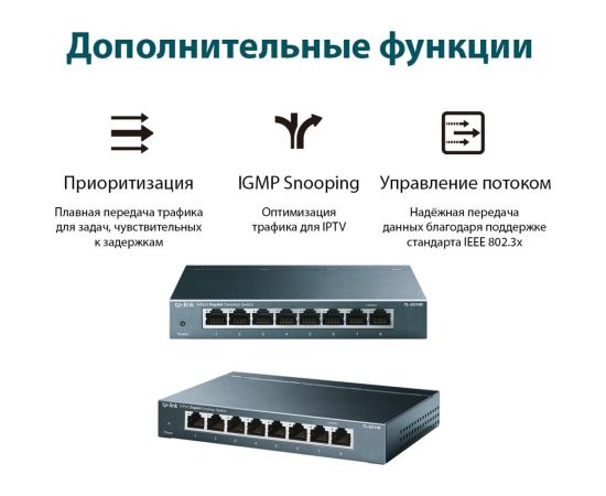 Коммутатор TP-Link TL-SG108 – изображение 4