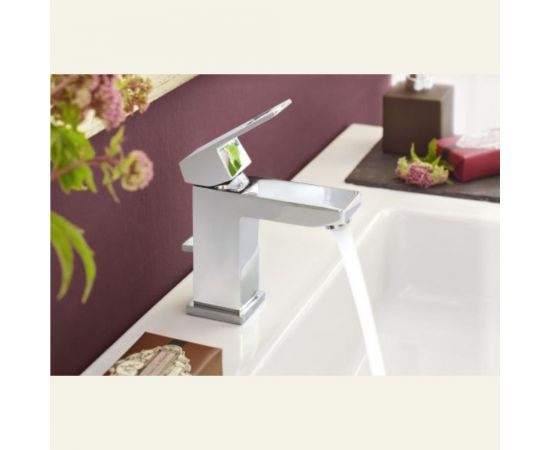 Смеситель для раковины GROHE Eurocube донный клапан 23127000 – изображение 4