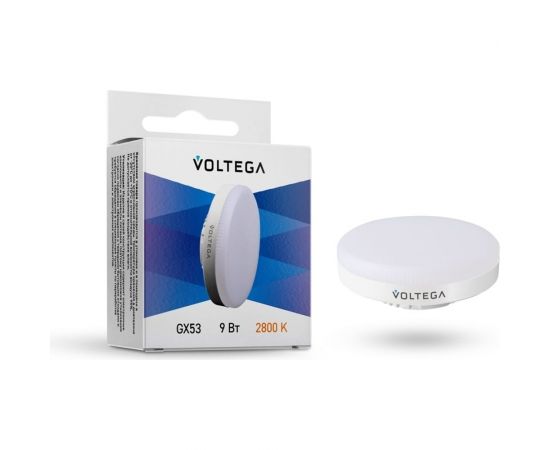 Светодиодная лампа VOLTEGA Simple GX53 9W 2800 8453 – изображение 4