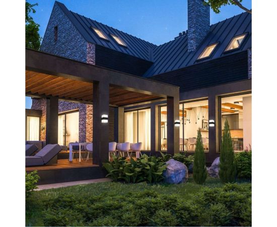 Садово-парковый светильник Elektrostandard TECHNO LED Maul чёрный 1519 a048170 – изображение 5