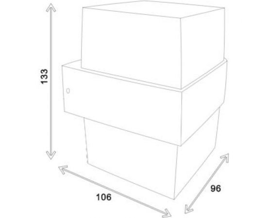 Садово-парковый светильник Elektrostandard TECHNO LED Maul чёрный 1519 a048170 – изображение 6