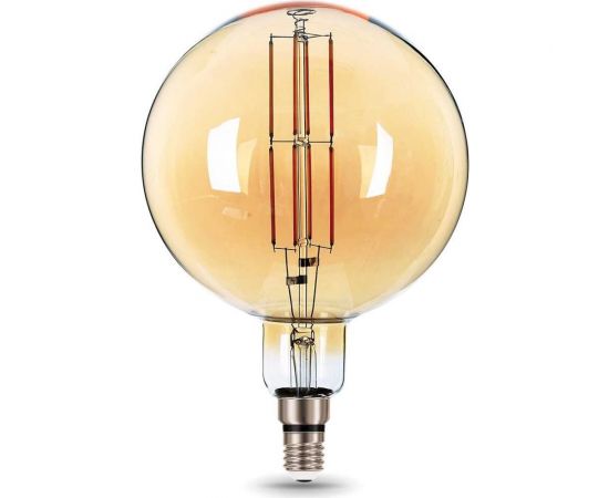 Лампа Gauss LED Vintage Filament G200 8W E27 200x300mm Amber 780lm 2400K 1/6 153802008 – изображение 7