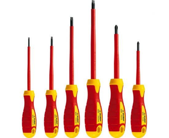 Набор диэлектрического губцевого инструмента Зубр Профессионал 12 предметов 2214-H12_z01 – изображение 8