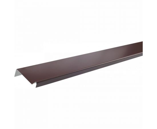 Планка примыкания Технониколь (полиэстер; RAL 8017 коричневая; 1 шт) TN569074 
