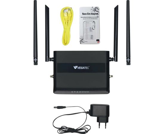 Роутер Vegatel 4g vr4 wi-fi-2,4 R91110 