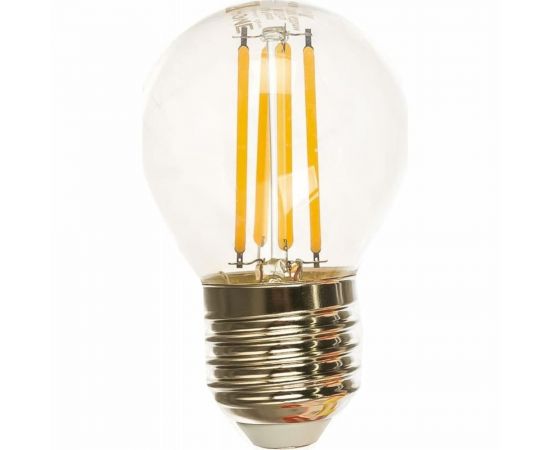 Светодиодная лампа IN HOME LED-ШАР-deco 7Вт 230В Е27 3000К 630Лм прозрачная 4690612016320 