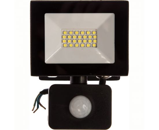 Прожектор Ultraflash LFL-2002S C02 черный LED с датчиком 230В, 6500К 13329 – изображение 2