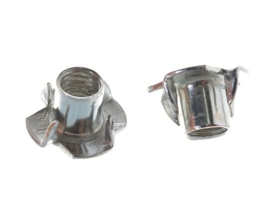 Мебельная забивная гайка Element М8 белый цинк 30 шт 307460 – изображение 3