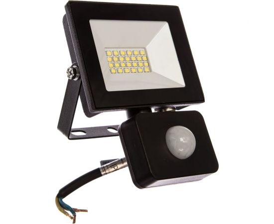 Прожектор Ultraflash LFL-2002S C02 черный LED с датчиком 230В, 6500К 13329 – изображение 3