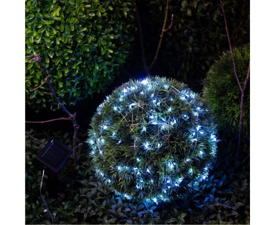 Садовая гирлянда ЭРА Нить на солнечной батарее ERASF22-17 холодный свет, 200 microLED, 21.9 м Б0053368 – изображение 3