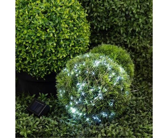 Садовая гирлянда ЭРА Нить на солнечной батарее ERASF22-17 холодный свет, 200 microLED, 21.9 м Б0053368 – изображение 4