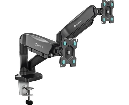 Настольный кронштейн для двух мониторов 13-32 дюймов ONKRON G160 Black G160B 