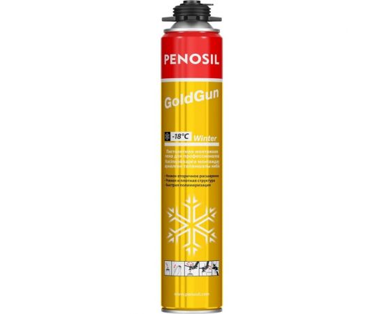 Монтажная пена Penosil Goldgun Профи 750 мл, зимняя 218900 