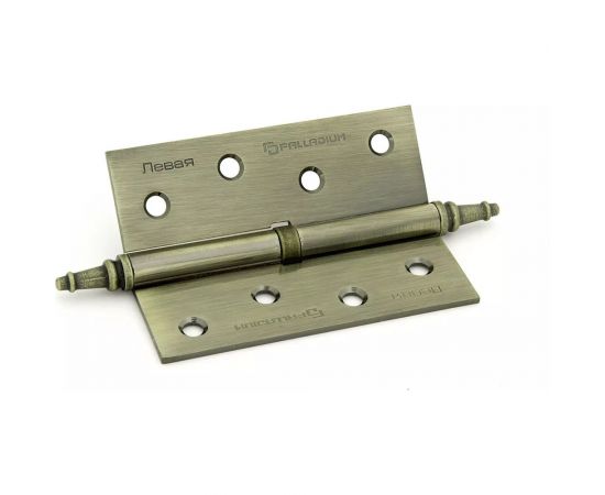 Дверная петля Palladium N 610-S-4" AB левая 00011163 