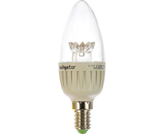 Лампа Navigator, NLL-C37-7-230-2.7K-E14-CL 71854 