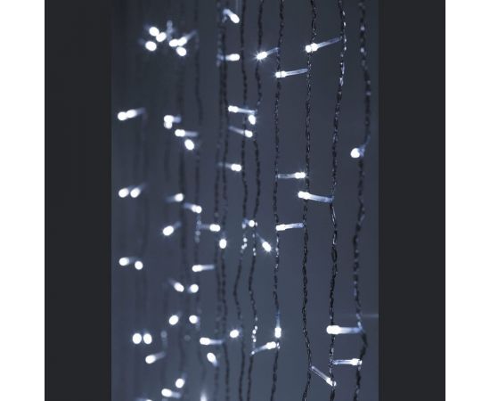 Светодиодная новогодняя гирлянда ЭРА холодный белый, IP20, 220 V ЕNIGW-400W Б0051875 