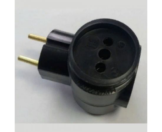 Адаптер ООО Ливны-Электро Ливны-Электро АД-01 УХЛ4 под заземляющий контакт,черный АД 145 