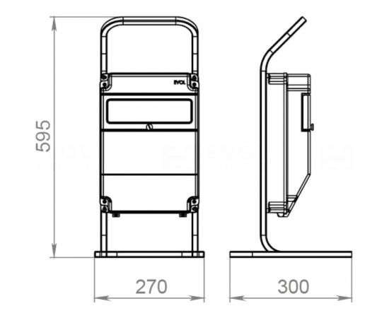 Переносной щит с розетками EVOL PARTNER 0602-009-1 – изображение 2