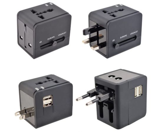 Сетевой переходник Robiton TravelEnergy 2 с двумя USB-разъемами 16564 – изображение 2