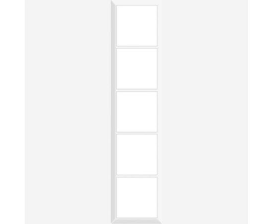 Четырехпостовая рамка CGSS горизонтальная/вертикальная, белая Практика PL-P104-WCG – изображение 2