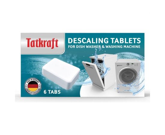 Таблетки для посудомоечной и стиральной машины Tatkraft от накипи, 6 шт 12776 – изображение 2
