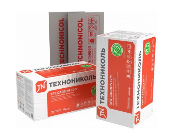 Экструдированный пенополистирол Технониколь XPS CARBON ECO 1180x580x100 мм, 4 плиты, 2.74 кв.м TN418314 – изображение 3