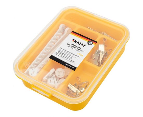 Набор картинного крепежа kranz 116 шт. KR-01-3101-04 – изображение 3