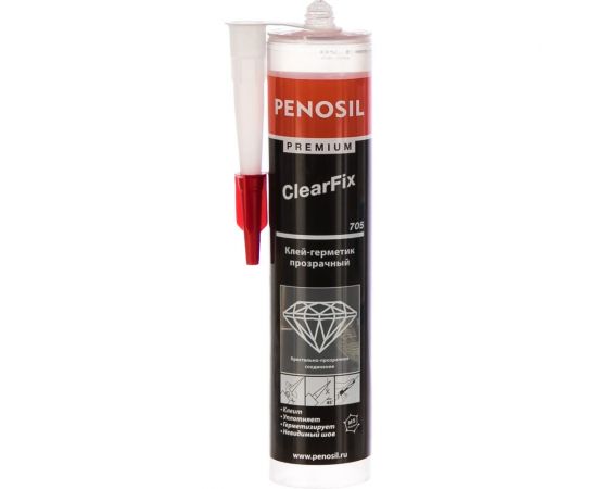 Клей-герметик PENOSIL Premium ClearFix 705 гибридный прозрачный 290 мл H3039 219017 