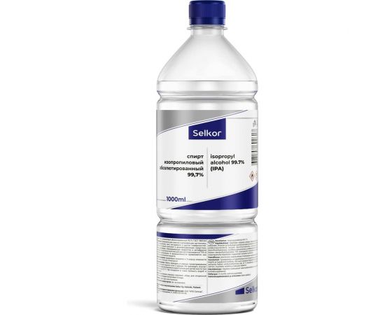 Спирт изопропиловый абсолютированный Selkor 1 л 36077 