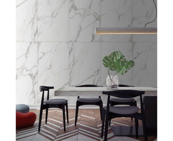 Самоклеящаяся ПВХ плитка LAKO Мрамор (темно-коричневый; 28 шт; 2.52 кв.м) LKD-81021-1 – изображение 13