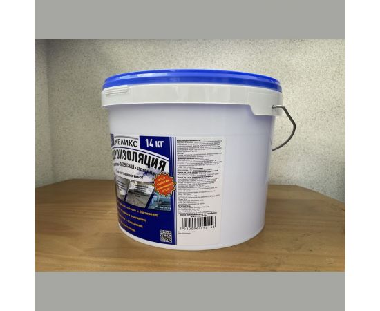 Латексная эластичная гидроизоляция Меликс 14 кг MOS-14Г01 – изображение 3