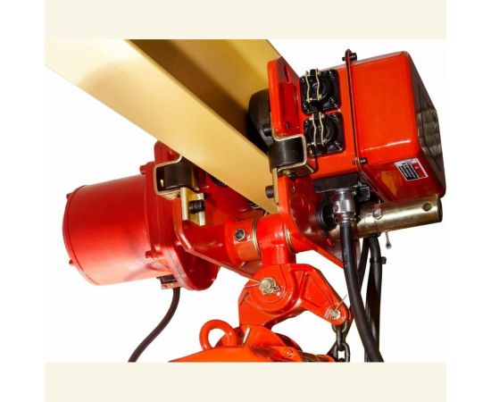 Цепная передвижная таль OCALIFT 02-02S г/п 2 тонны, высота 6м, 380в OCA0202ST6m – изображение 4