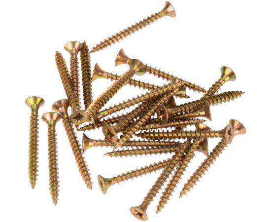 Универсальный саморез KRANZ 4x40, желтый цинк, 200 шт. KR-01-3311-029 – изображение 5