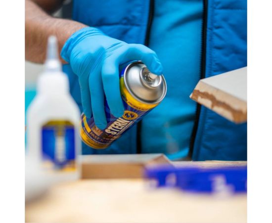 Клей для MDF быстрозастывающий STERN 50гр.+200мл. Активатор для клея N963 1453 – изображение 9