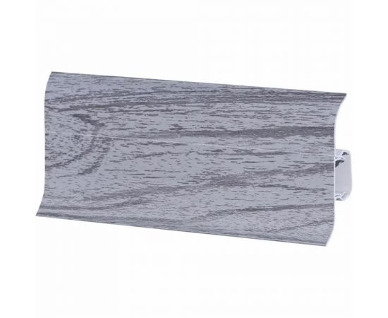 Напольный плинтус Центурион Lider 278 (62 мм; глянцевый; дуб дымчатый) 71236 