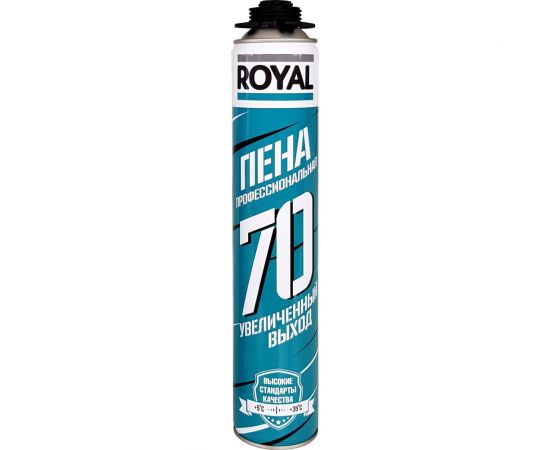 Профессиональная пена ROYAL 70 летняя, 870 мл, выход 70 л RF70S 