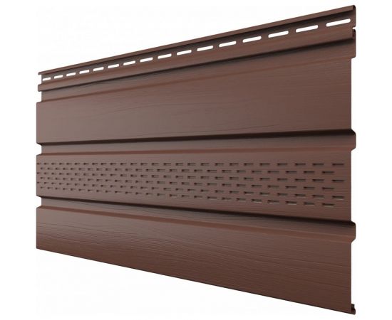 Софит Технониколь (частично перфорированный; каштан; 3 м) TN697205 