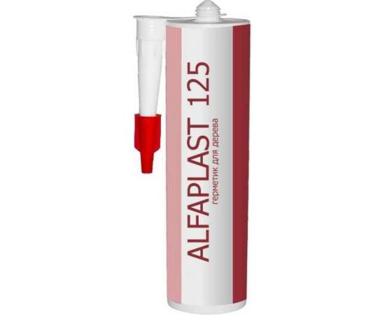 Герметик Alfaplast 125 Технология Теплый шов Сосна, картридж 310 м 4627176170397 
