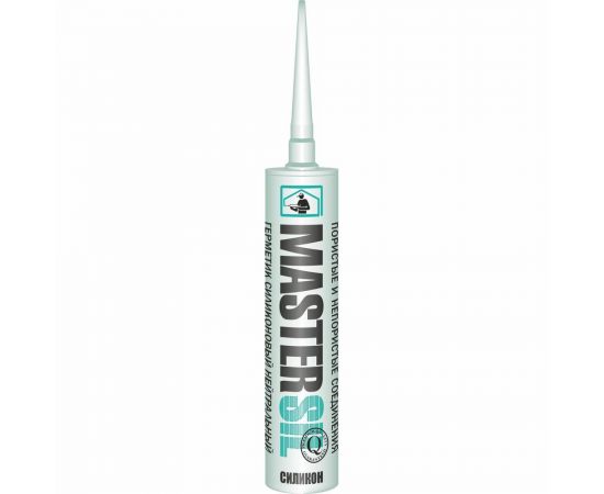 Силиконовый нейтральный герметик Mastersil (серый; 310 мл) 1387 