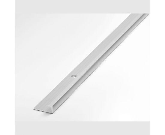 Профиль окантовочный алюминиевый ЛУКА 5,5 мм, 2,7 м, анодированный, Серебро УТ000008660 